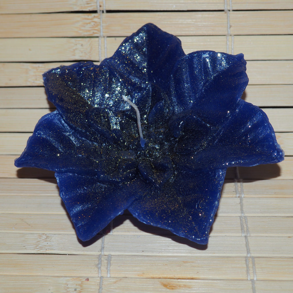 Mikulásvirág gyertya