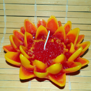 Nagy lótusz úszógyertya